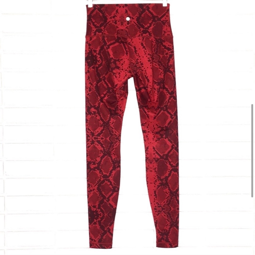 Lululemon Snake Pattern Leggings